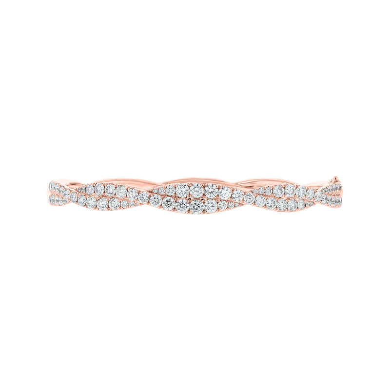 Infinity Diamond Cluster Bangle