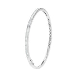 Baguette Shaped Diamond Bangle