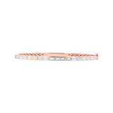 Baguette Shaped Diamond Bangle