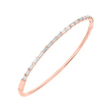 Baguette Diamond Bangle