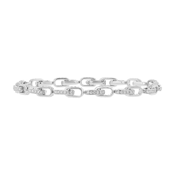 Diamond Link Chain Bracelet