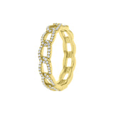 Diamond Eternity Link Ring