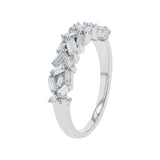 Scattered Baguette Diamond Ring