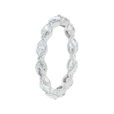 East to West Marquise Eternity Ring