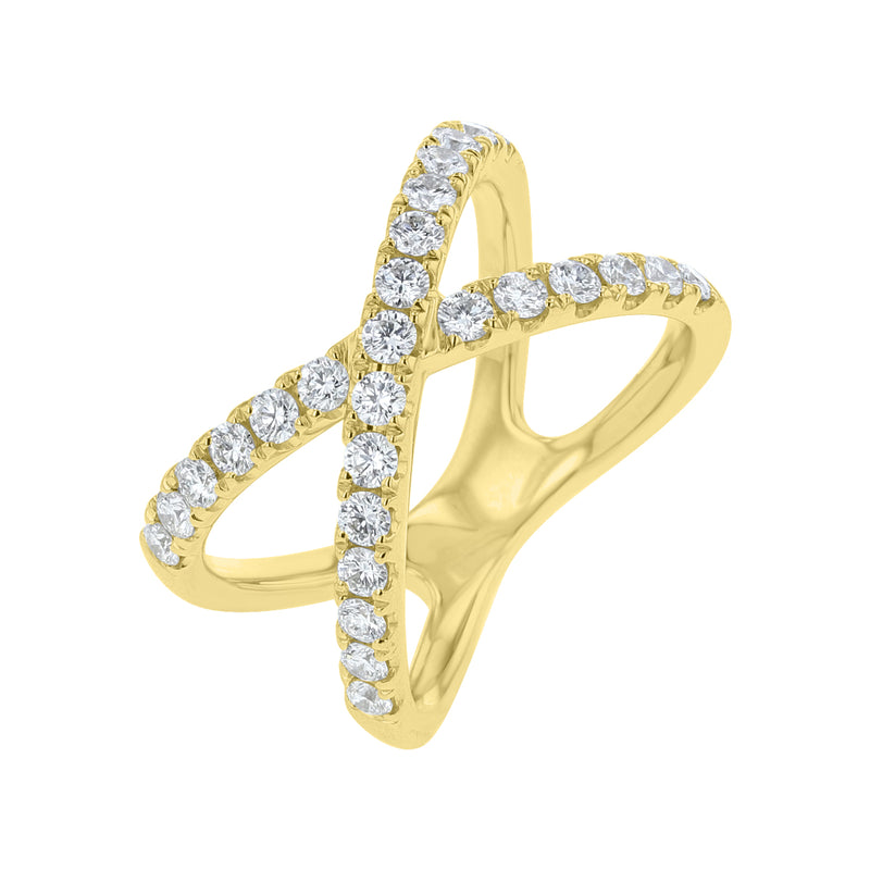 Diamond X Ring