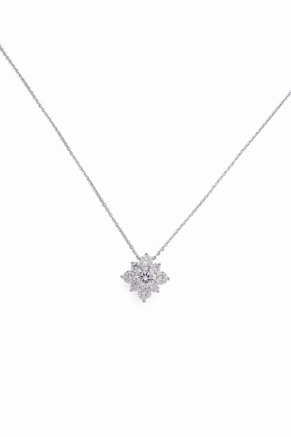 lab grown diamond pendant