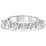 Scalloped Pavé Diamond Wedding Band - R&R Jewelers 