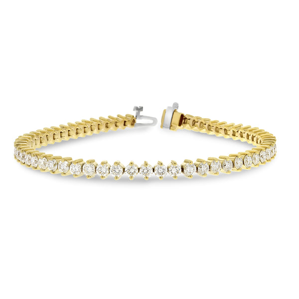 Round Diamond Tennis Bracelet - R&R Jewelers 