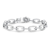 Diamond Link Bracelet - R&R Jewelers 