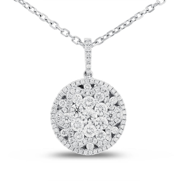 Diamond Circle Pendant - R&R Jewelers 