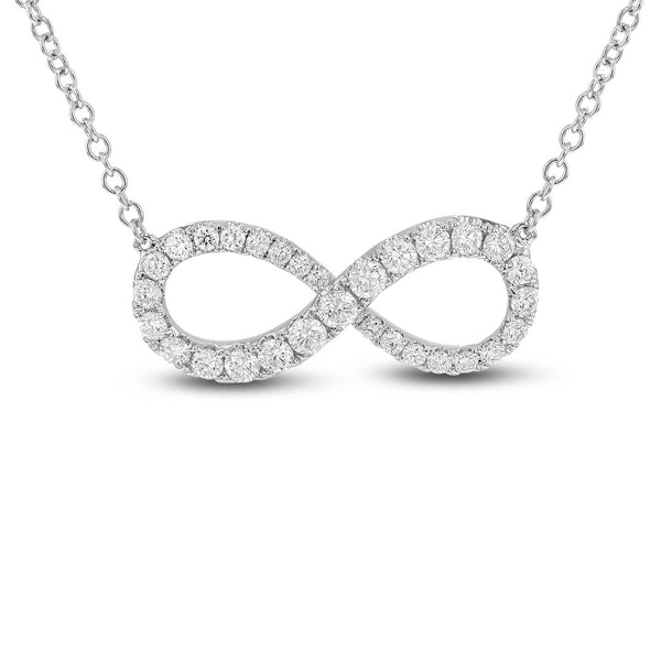Diamond Infinity Necklace - R&R Jewelers 