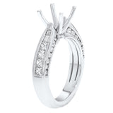Tapered Diamond Semi Mount Ring - R&R Jewelers 