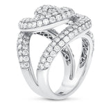 Diamond Swirl Ring - R&R Jewelers 