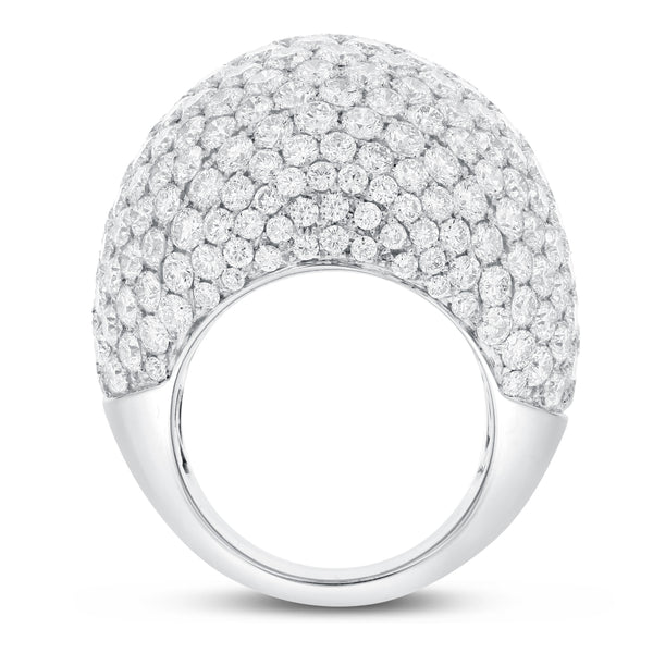 Puffed Diamond Statement Ring - R&R Jewelers 