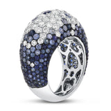 Multi Color Sapphire Statement Ring - R&R Jewelers 