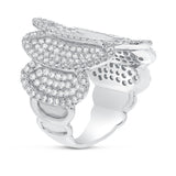 18K White Gold Statement Ring, 2.24 Carats - R&R Jewelers 
