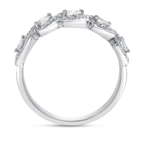 Diamond Twist Statement Ring - R&R Jewelers 