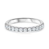 Shared Prong Diamond Wedding Band, 0.46 ct - R&R Jewelers 