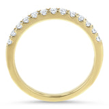 Half Way Diamond Wedding Band, 0.36 ct - R&R Jewelers 