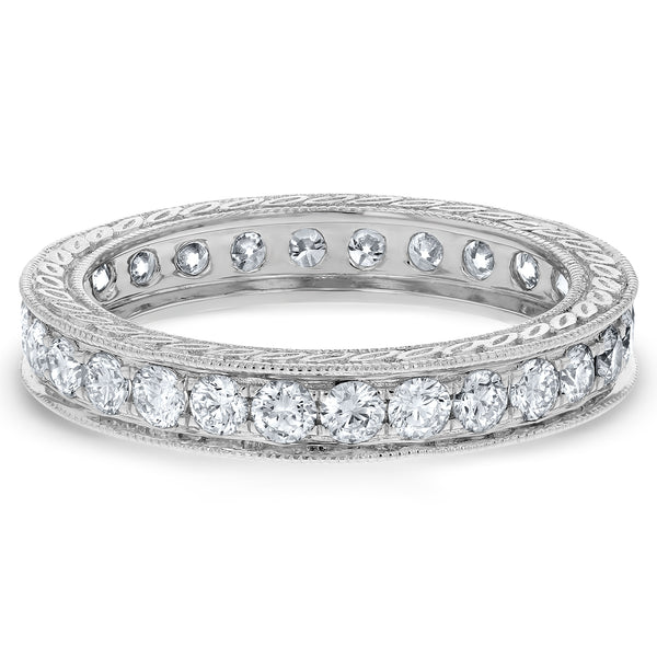 Diamond Eternity Wedding Band - R&R Jewelers 