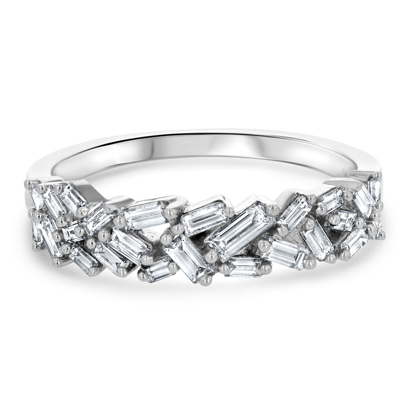 Diamond Baguette Illusion Ring - R&R Jewelers 