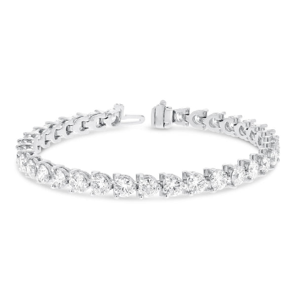 Single Prong Diamond Tennis Bracelet (B0348)