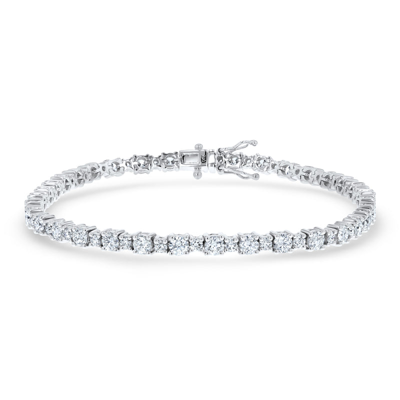 Single Prong Diamond Tennis Bracelet (B1463)
