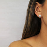 Diamond Illusion Stud Earrings - R&R Jewelers 
