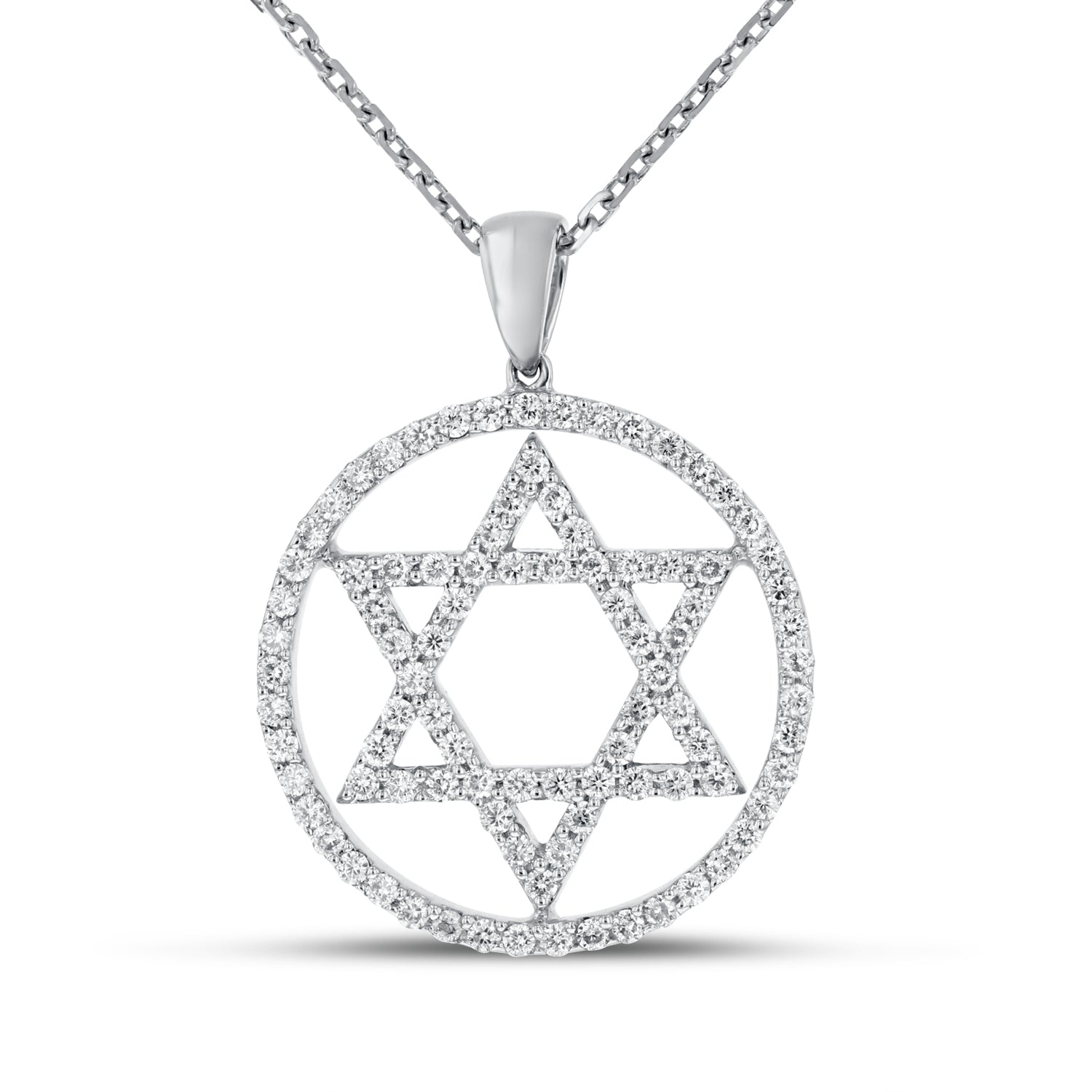 Star of David Diamond Pendant (P0661) – R&R Jewelers