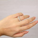 Princess Cut Diamond Wedding Band - R&R Jewelers 