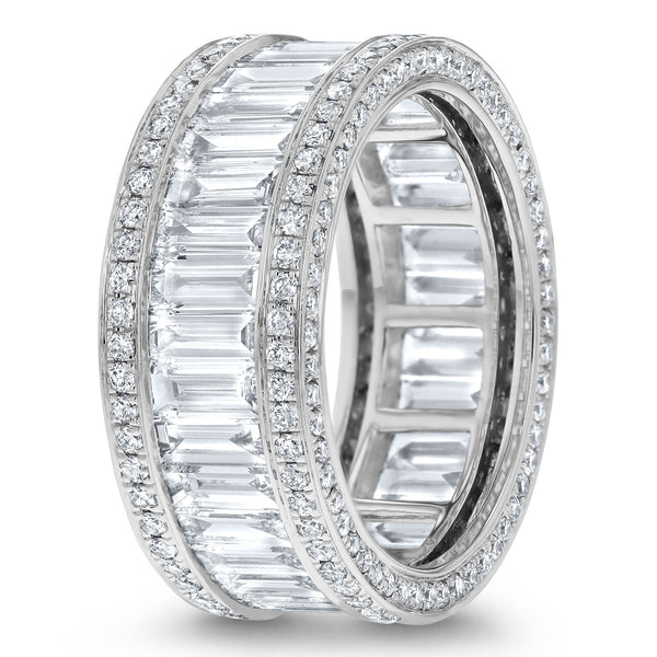 Baguette Shaped Diamond Statement Ring (R4501)