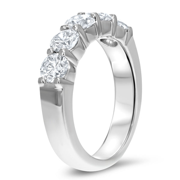 Five Stone Diamond Wedding Band (R4924)