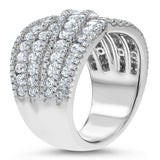 Diamond Cluster Statement Ring (R5087)