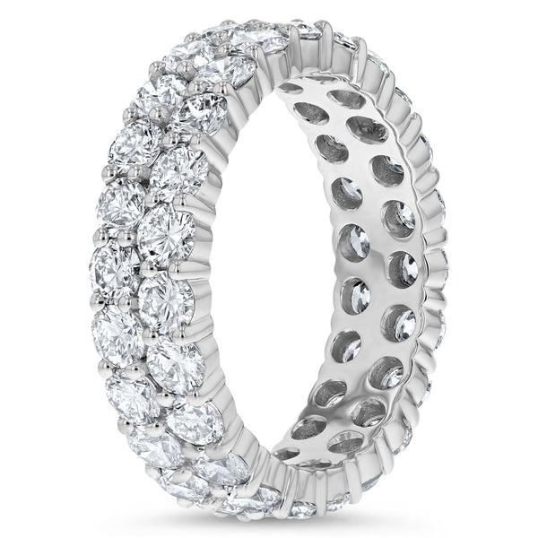 Two Row Diamond Cluster Ring (R5584)