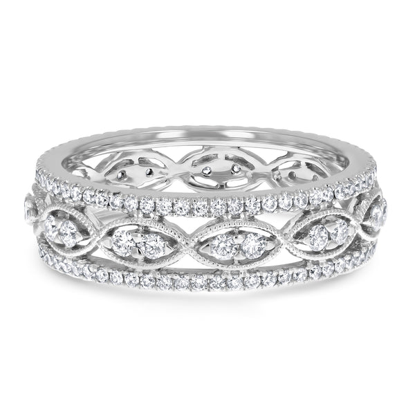 Diamond Cluster Vintage Ring (R6161)