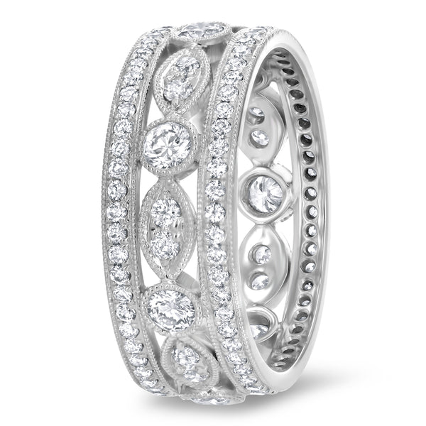 Diamond Cluster Vintage Ring (R6543)