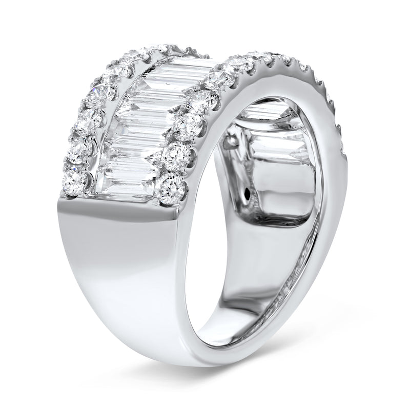 Baguette Shaped Diamond Statement Ring (R6601)