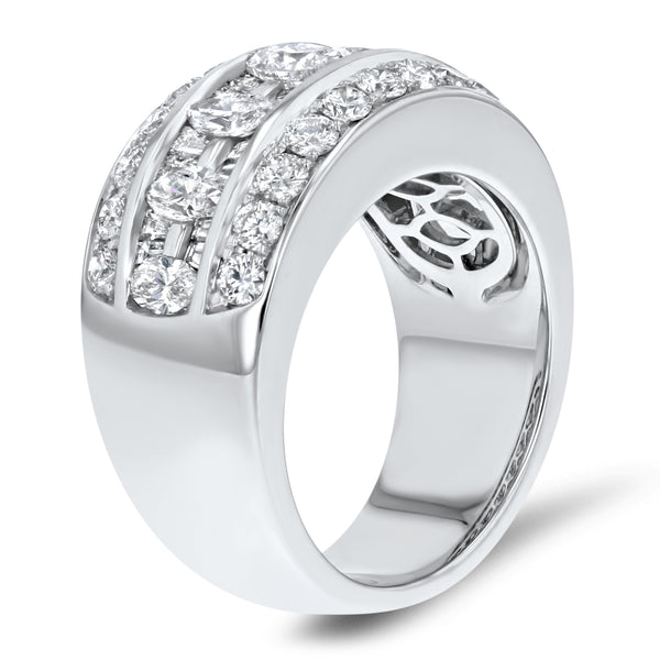 Diamond Cluster Statement Ring (R7755)