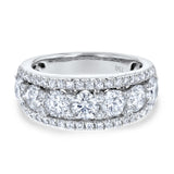 Round Shaped Diamond Cluster Ring (R8397)