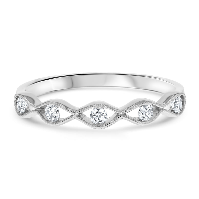 Art Deco Diamond Ring, 0.16 Carats - R&R Jewelers 